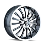 Mazzi Wheels Hype 18X7.5 5X4.5/100 40MM Gloss Black/machined 351-8703B New. Price: $266.09.