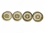 77-85 Mercedes 300D 300TD W123 Bundt Wheel Set Rim 14X6J 5-112MM ET30 Oem Used. Price: $533.39.