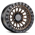 17X9 Lock Mojave Matte Bronze W/ Black Ring Wheels 6X5.5 (-12MM) Set Of 4 New. Price: $1152.00.