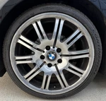 Bmw Style 67 Front Wheels 2229650 + Continental DWS06 Tires 235/35ZR19 Used Pair. Price: $499.95.