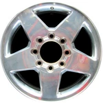 (ships Today) Wheel Rim Chevy Gm 1500 2500 Silverado 20 Oem Polished 5503 Remanufactured. Price: $413.00.