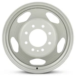 17X6.5 Inch Oem Replacement Wheel For 2008-2010 Gmc Sierra 3500 Silver Steel Rim New. Price: $211.79.