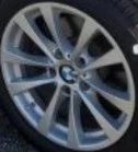 2017 320I Oe Wheel Wagon 17X7-1/2 5 Spoke Wide Silver Bmw Used. Price: $231.08.
