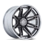 Fuel FC401 Brawl 22X10 -18 Platinum & Chrome Wheel 6X139.7 6X5.5 (qty 1) New. Price: $848.00.