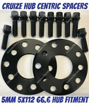 Alloy Wheel Spacers 5MM X2 Mercedes B Class W169 W177 W245 W246 W247 Cruize New. Price: $47.00.