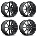 Set 21" Niche M147 Essen 21X10.5 5X120 Matte Black Wheels 35MM Rims New. Price: $1928.00.