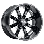 Weld Off-road Wheels Granada 20X10 -18 Black Milled 8X165.1 8X6.5 (qty 4) New. Price: $1920.00.