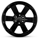 New Wheel For 1992-2023 Gmc Yukon 22 Inch Gloss Black Alloy Rim. Price: $317.56.
