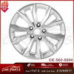 New 17" Silver Alloy Wheel Rim For 2019-2024 Chevrolet Chevy Malibu Lt 5894. Price: $189.95.