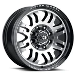 18X9.5 Vision 409 Inferno Gloss Black Machined Face Wheel 6X5.5 (-18MM) New. Price: $247.89.