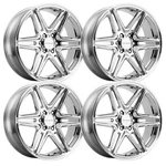 (SET-4) Vision 476 Wedge 20X9 6X120 30MM Chrome Wheels Rims Inch New. Price: $1573.53.