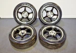 Jdm 5ZIGEN FN01R C Wheels With Used Tires 4- 17X7.5 +125 Offset, 5X100. Price: $1495.00.