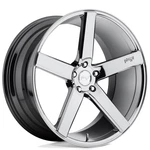 19X8.5" Niche Wheels M132 Milan Chrome Rims New. Price: $2380.00.