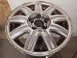 16X6.5 Aluminum Wheel Rim, Machined From 2006 Town & Country 12704169 Used. Price: $100.38.