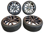 Spielberg Wheel Set 19X8 ET50 5G0601025DB Vw Golf *rash/back Side Bend Used. Price: $800.00.