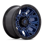 17X9 Fuel D827 Traction Dark Blue With Black Ring Wheel 6X5.5 (-12MM) New. Price: $205.20.