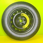 Compact Spare Tire FITS:2009-2019 Volkswagen Passat 16" New. Price: $116.00.