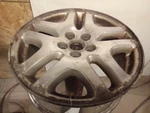 16X6.5 Alloy Wheel Rim 10 Spoke Silver Inlay From 2000 Outback 12742996 Used. Price: $71.77.