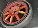 Compact Spare Wheel 2015-2018 Porsche Macan 18X3.5 Temporary Donut 1024537 Used. Price: $175.00.