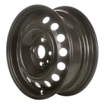 Refurbished 14X5.5 Painted Black Wheel Fits 2006-2017 Hyundai Accent Hatchback Remanufactured. Price: $101.96.