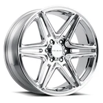 Vision Wheels 22X9.5 +30 Chrome 6X135 (qty 4) 476-22936C30 New. Price: $2009.00.