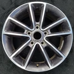 Dodge Polished Charcoal Caravan Oem Wheel 17" 2016-2018 Rim Factory Alloy 2486E Used. Price: $142.06.