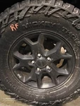 Wheel 17X7-1/2 10 Slot Painted Satin Black Fits 13-17 Wrangler 3559744 Used. Price: $100.00.