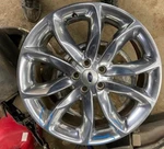 2011-2015 Ford Explorer Wheel Rim (curved Spokes) 20X8-1/2 Spoke, Polished Oem Used. Price: $180.00.