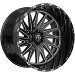 Tis 547BM 22X12 8X180 -44MM Black/milled-deep Wheel Rim 22" Inch New. Price: $560.00.