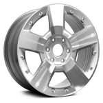 For Gmc Acadia 07-09 Alloy Factory Wheel 5-SPOKE Diamond Cut Machined Silver Used. Price: $313.25.