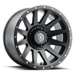 20X10 Icon Alloys Compression Satin Black Wheel 8X180 (-19MM) New. Price: $405.38.