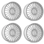 Set 20" Axe EX50 Silver 20X8.5 Wheels 5X115 40MM Luxury Street Car Rims New. Price: $1800.00.