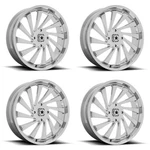 Set 24" Msa Offroad M46 Blade 24X7 4X137 0MM Wheels Chrome Rims New. Price: $3220.00.