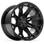 4PLAY Wheels 22X12 Gloss Black Set (4) 4P83 ET-44 Fits 6 Lug New. Price: $2340.00.