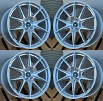 20X8.5/20X9.5 5X112 Staggered Mflow MFR2 Wheels Silver Rims Set 4 Cb 66.6 New. Price: $1070.00.