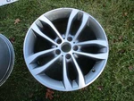 19'' Bmw X6 Machined Gray Oem Factory Rear Wheel Rim 71568 2011-2014 R2 Used. Price: $199.19.