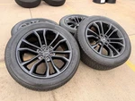 22" Jeep Grand Wagoneer Oem 9279 Obsidian Rims Wheels Ram 1500 2023 2024 2025 Used. Price: $2425.50.