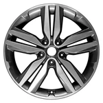 For Kia Soul 14-15 Alloy Factory Wheel Double 5-SPOKE Dark Charcoal Metallic Used. Price: $282.98.