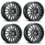 Set 4 22" Vision 306 Rapier Gloss Black Milled Spoke 22X10 Wheels 5X5 (5X127) -1 New. Price: $1496.08.