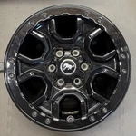 2021 - 2024 Ford Bronco Oem Beadlock Alloy Wheel Rim 17 Black 10388A Used. Price: $359.00.