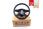 New Euro Audi Oem 4F A4 A6 A8 Blue Leather Multi Function Paddle Steering Wheel. Price: $128.00.