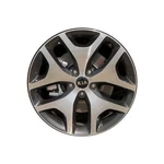 19" Kia Sportage Wheel Rim Factory Oem 74750 2017-2019 Machined Grey Remanufactured. Price: $395.00.