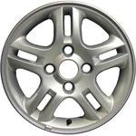 Refurbished 15X6 Painted Silver Wheel Fits 2004-2006 Kia Spectra 560-74573 Remanufactured. Price: $236.96.