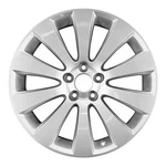 Refurbished 17X7.5 Painted Silver Wheel Fits 2010-2012 Subaru Legacy 560-68786 Remanufactured. Price: $201.96.