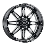 4 New 22X10 Weld Off-road Cheyenne Gloss Black Milled 8X170 ET-18 Wheels Rims. Price: $2280.00.