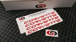 Corvette Decals (4PK) Wheel Caliper Racing Accent Stickers C5 C6 C7 C8 Lsx Ltx New. Price: $16.95.