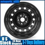 New Wheel Rim For Volkswagen Jetta 2005-2018 16 X 6.5'' Steel Black. Price: $29.99.