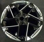Kia K4 2025 94267 Aluminum Oem Wheel Rim 18X8 Cnc Black Remanufactured. Price: $409.50.