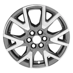 Refurbished 18X7.5 Machined Charcoal Wheel Fits 2020-2021 Gmc Acadia 560-96652 Remanufactured. Price: $216.96.