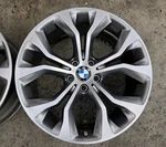 Genuine 20" Bmw Factory Single Front Rim Oem Wheel 14 15 16 17 18 X5 X6 Used. Price: $399.00.